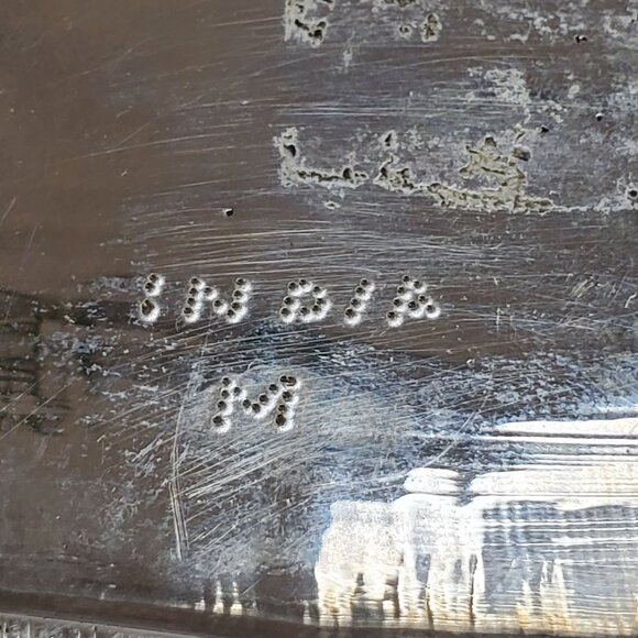 Vintage Silver Tone Brass Inlay Jewelry Trinket Box Floral Design Made in India - Picture 8 of 16